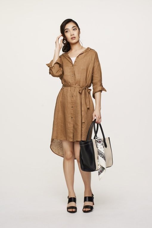 亞麻材質　亞麻衣服穿搭